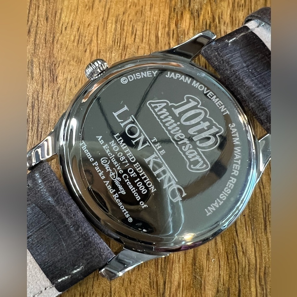 T21.Disney Lion King Ltd Ed 871/1000 Simba Pride Rock Figurines 10th Anniversary - Picture 9 of 10